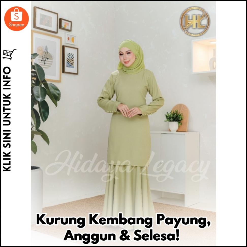 Kurung Kembang Payung, Anggun & Selesa!