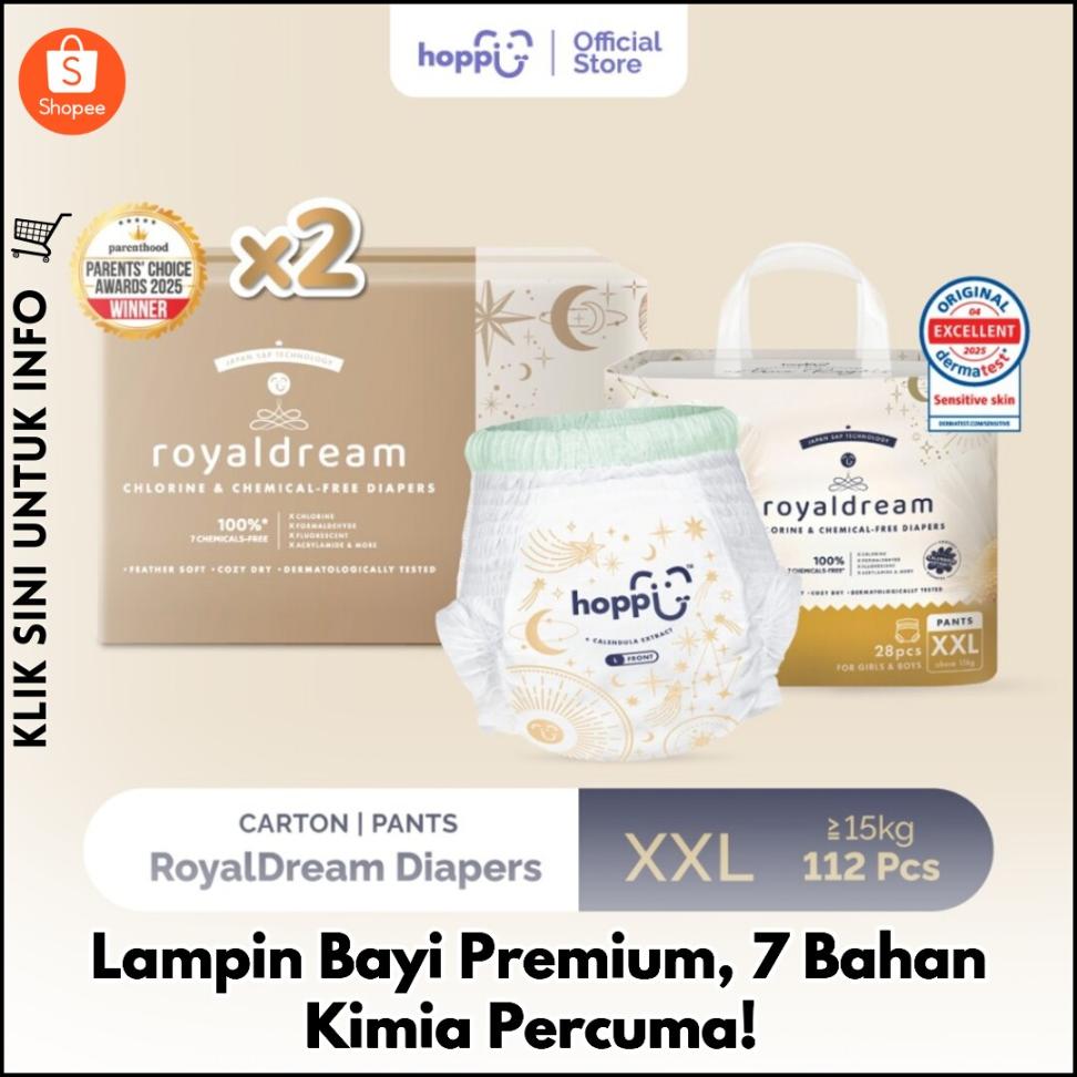 Lampin Bayi Premium, 7 Bahan Kimia Percuma!
