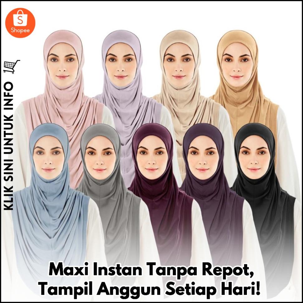 Maxi Instan Tanpa Repot, Tampil Anggun Setiap Hari!