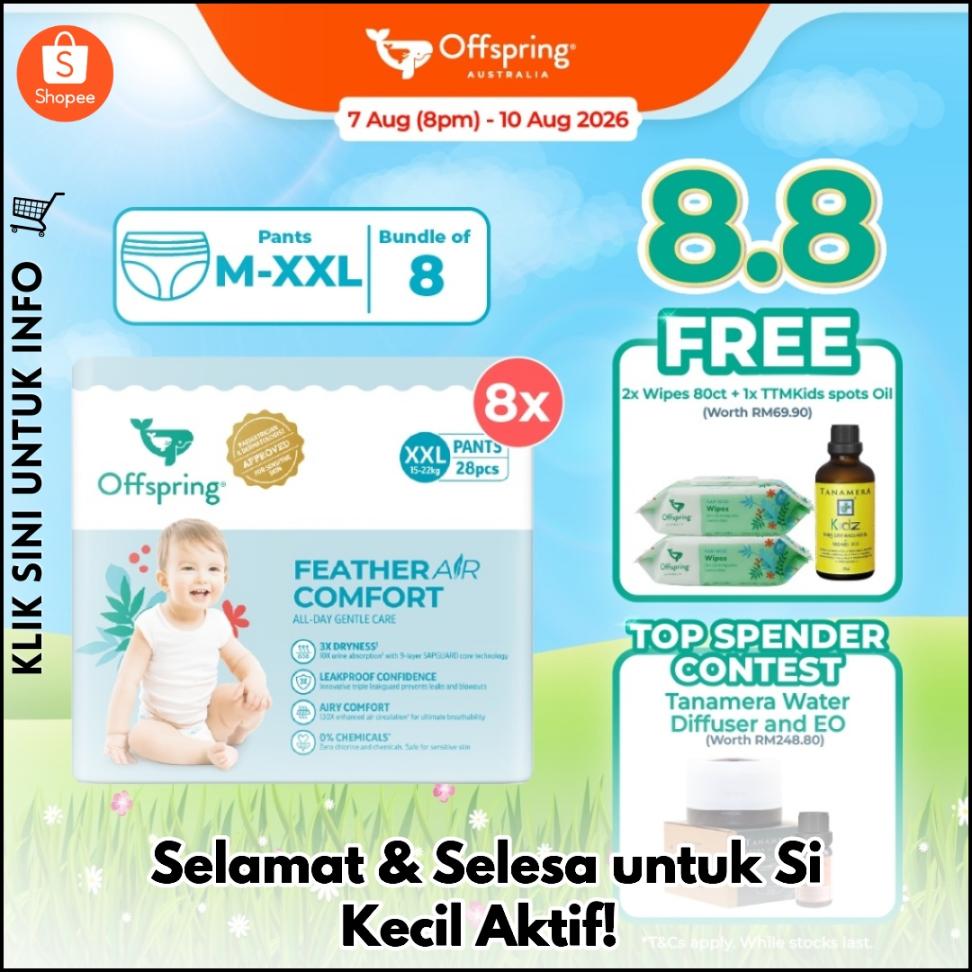 Selamat & Selesa untuk Si Kecil Aktif!