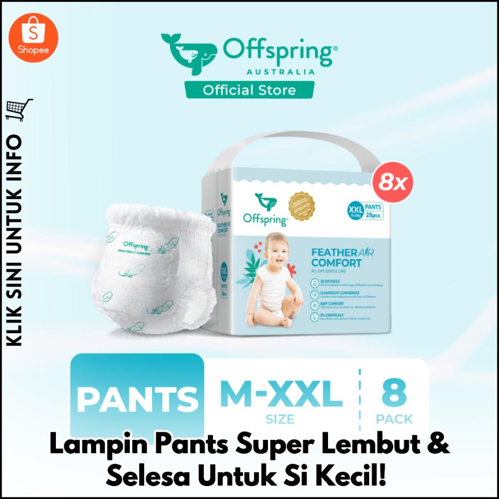 Lampin Pants Super Lembut & Selesa Untuk Si Kecil!