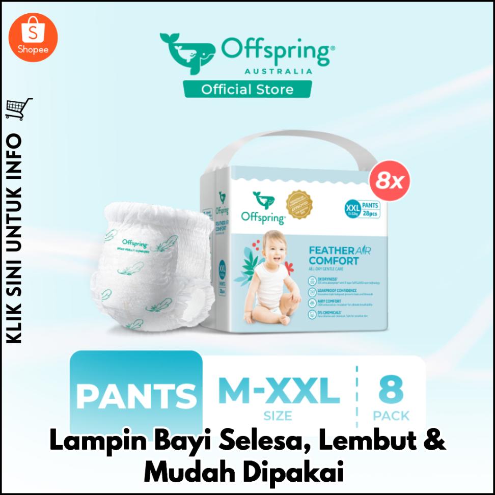 Lampin Bayi Selesa, Lembut & Mudah Dipakai