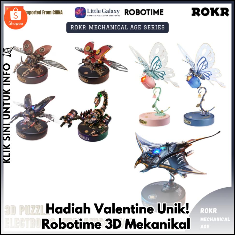 Hadiah Valentine Unik! Robotime 3D Mekanikal