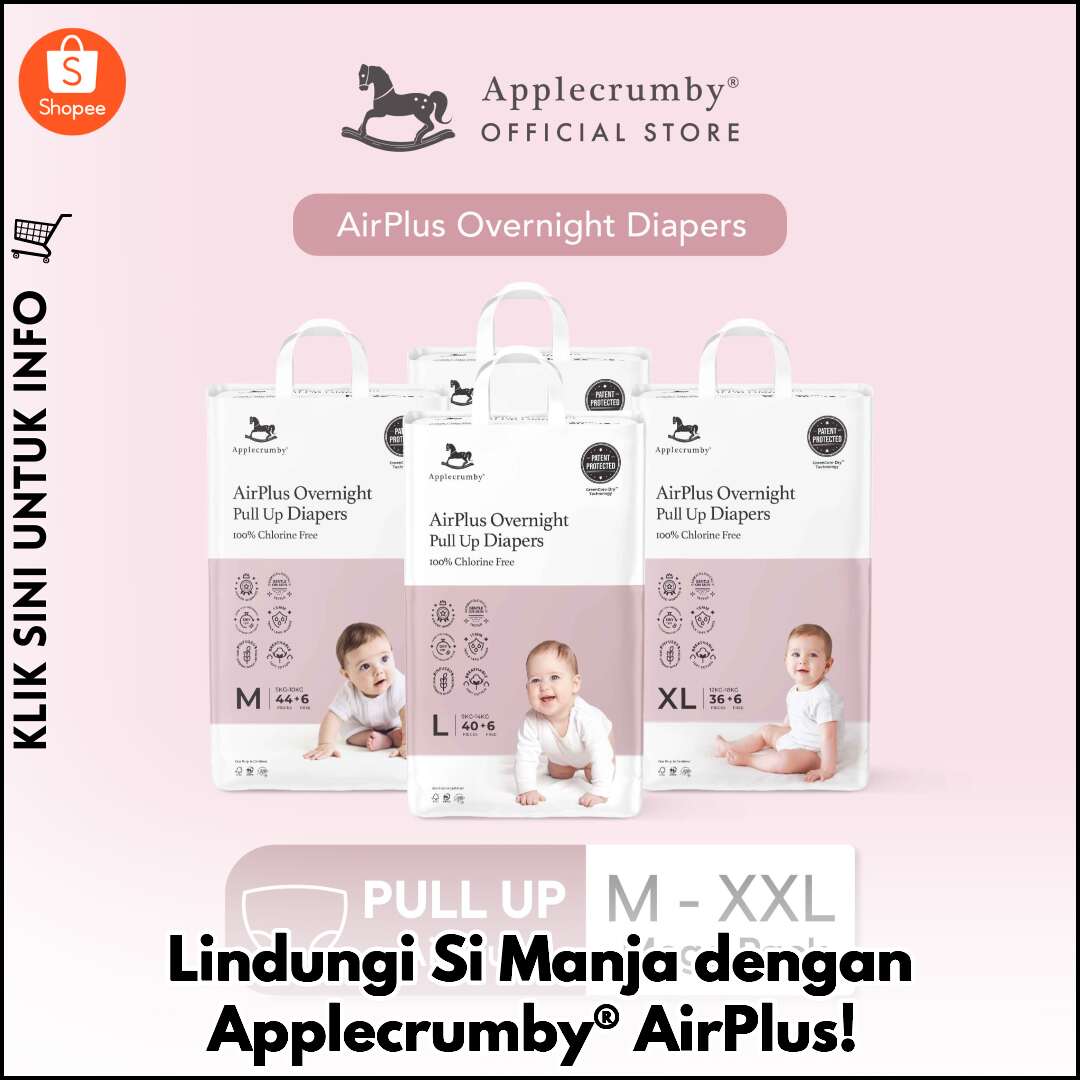 Lindungi Si Manja dengan Applecrumby® AirPlus!