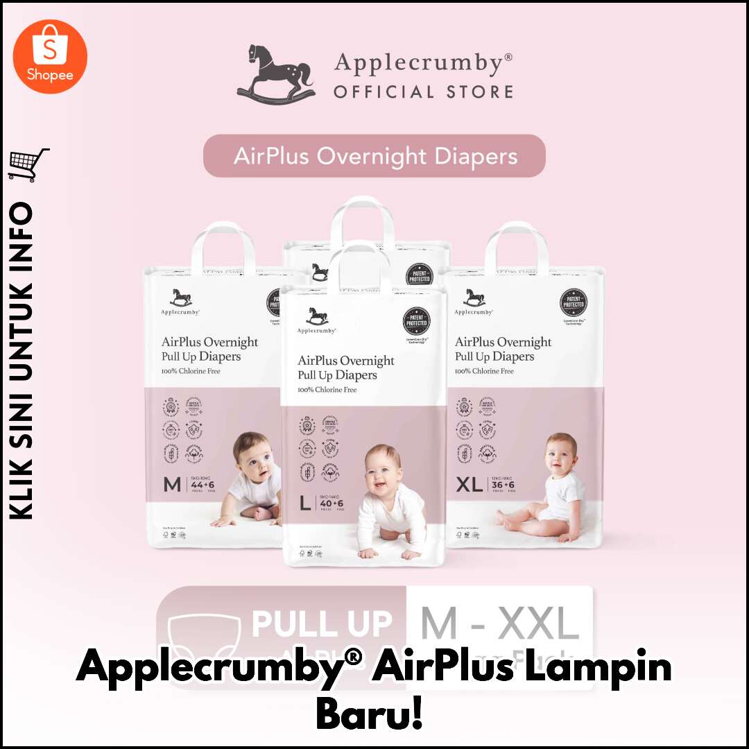 Applecrumby® AirPlus Lampin Baru!