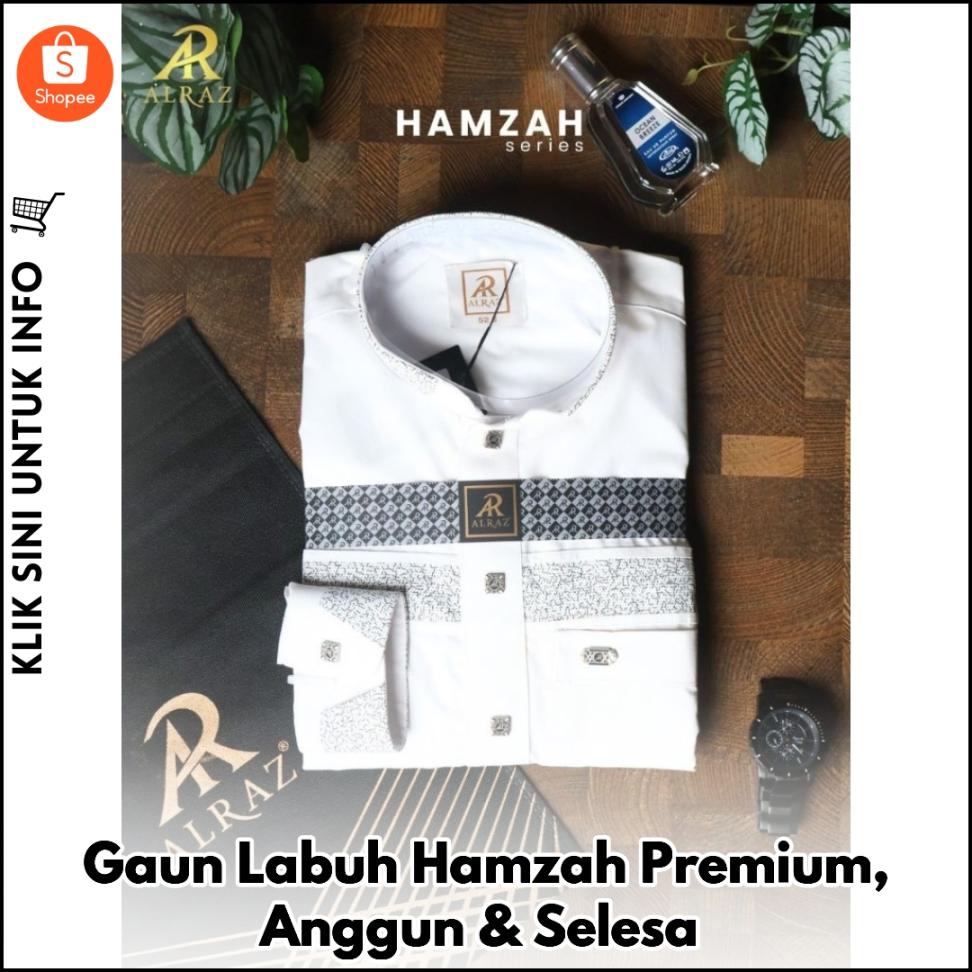 Gaun Labuh Hamzah Premium, Anggun & Selesa