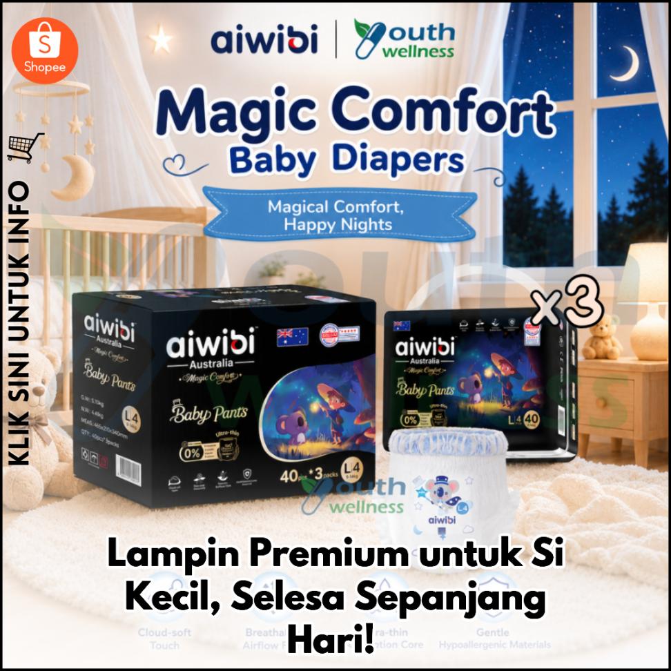 Lampin Premium untuk Si Kecil, Selesa Sepanjang Hari!
