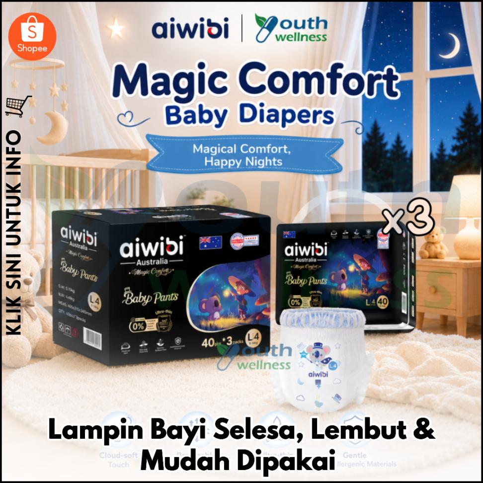 Lampin Bayi Selesa, Lembut & Mudah Dipakai