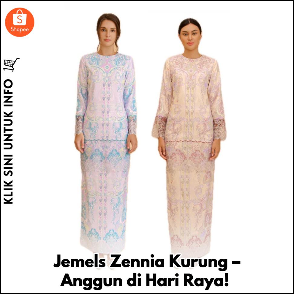 Jemels Zennia Kurung – Anggun di Hari Raya!
