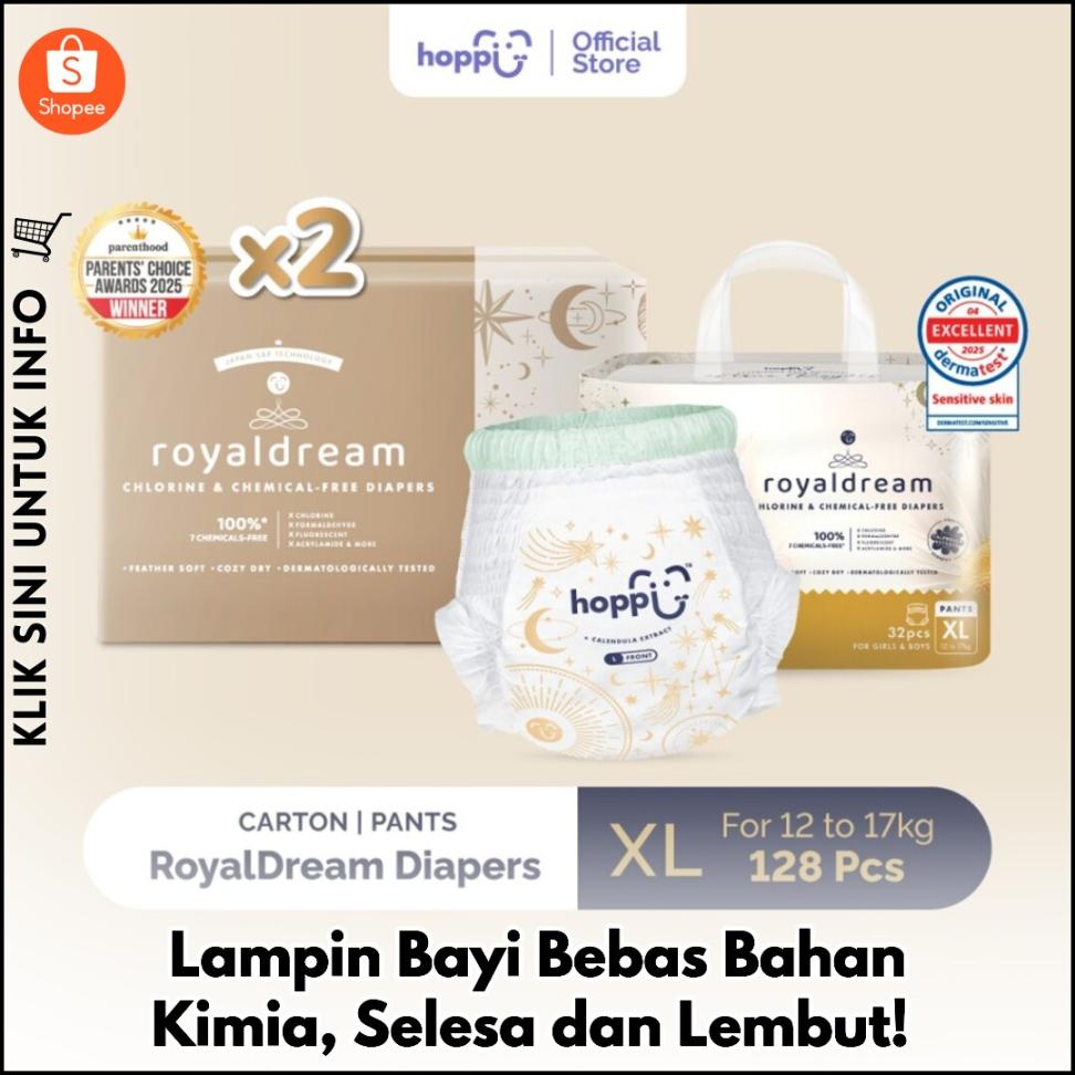 Lampin Bayi Bebas Bahan Kimia, Selesa dan Lembut!