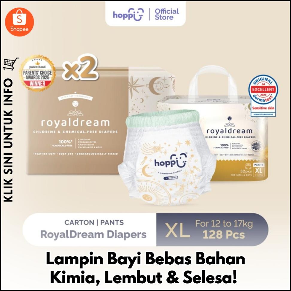 Lampin Bayi Bebas Bahan Kimia, Selesa & Selamat!