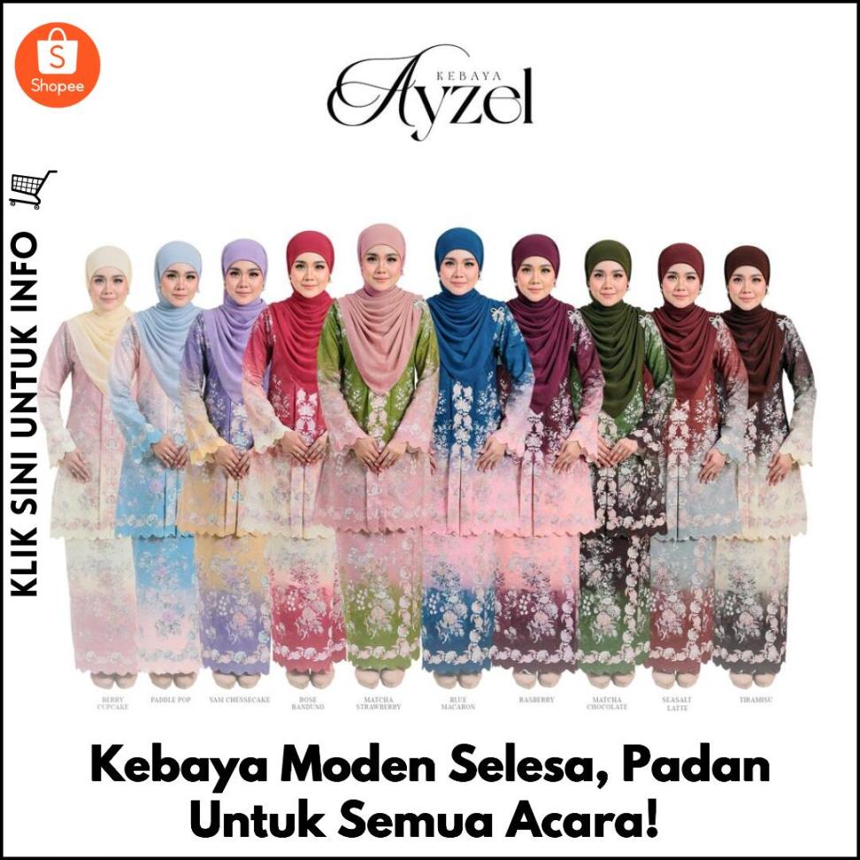 Kebaya Moden Selesa, Padan Untuk Semua Acara!