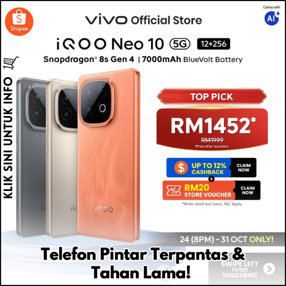 Telefon Pintar Terpantas & Tahan Lama!
