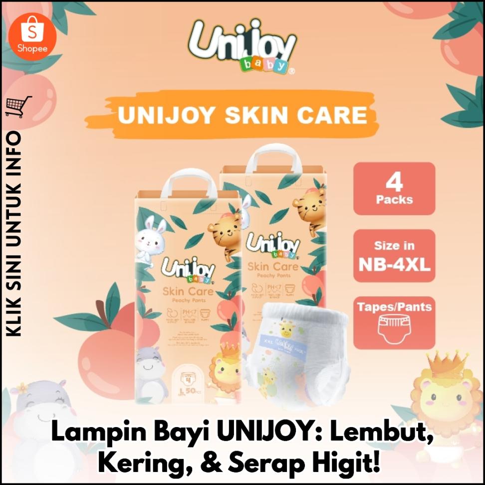 Lampin Bayi UNIJOY: Lembut, Kering, & Serap Higit!