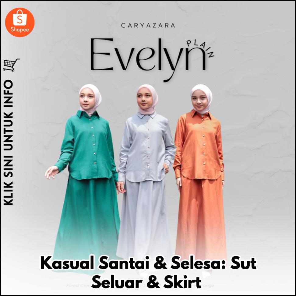 Kasual Santai & Selesa: Sut Seluar & Skirt