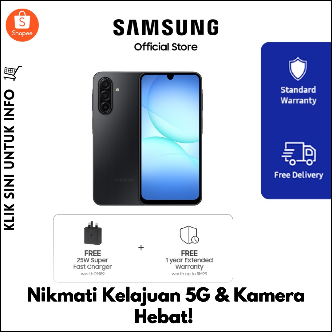 Nikmati Kelajuan 5G & Kamera Hebat!