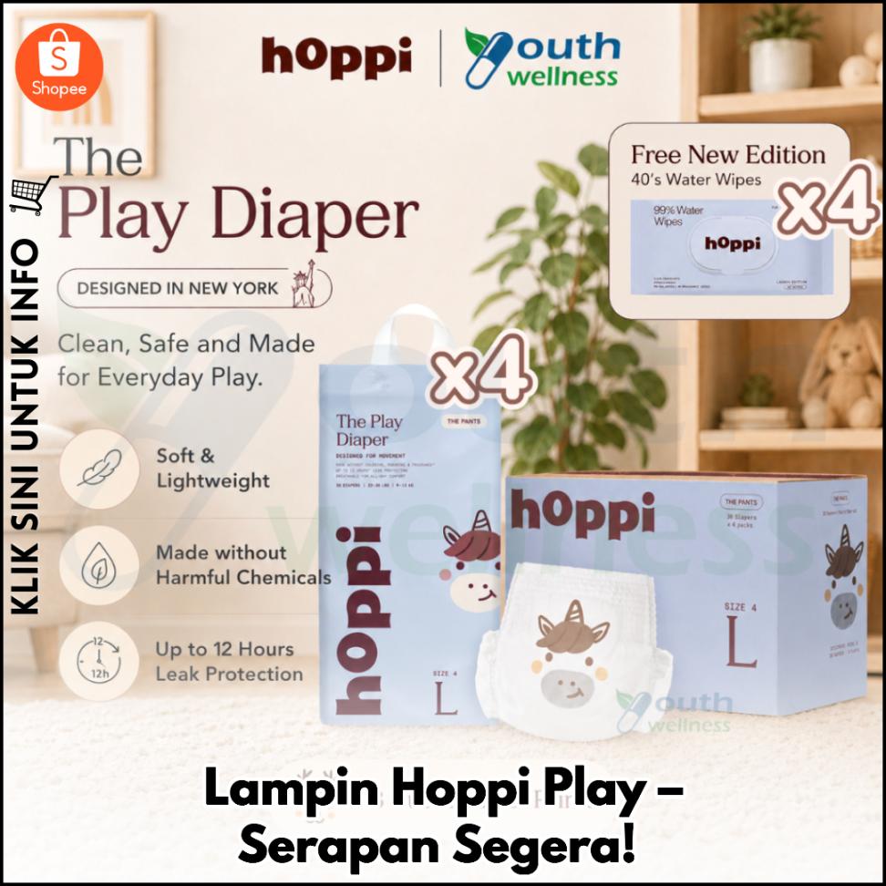 Lampin Hoppi Play – Serapan Segera!