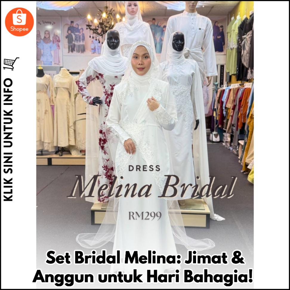Set Bridal Melina: Jimat & Anggun untuk Hari Bahagia!