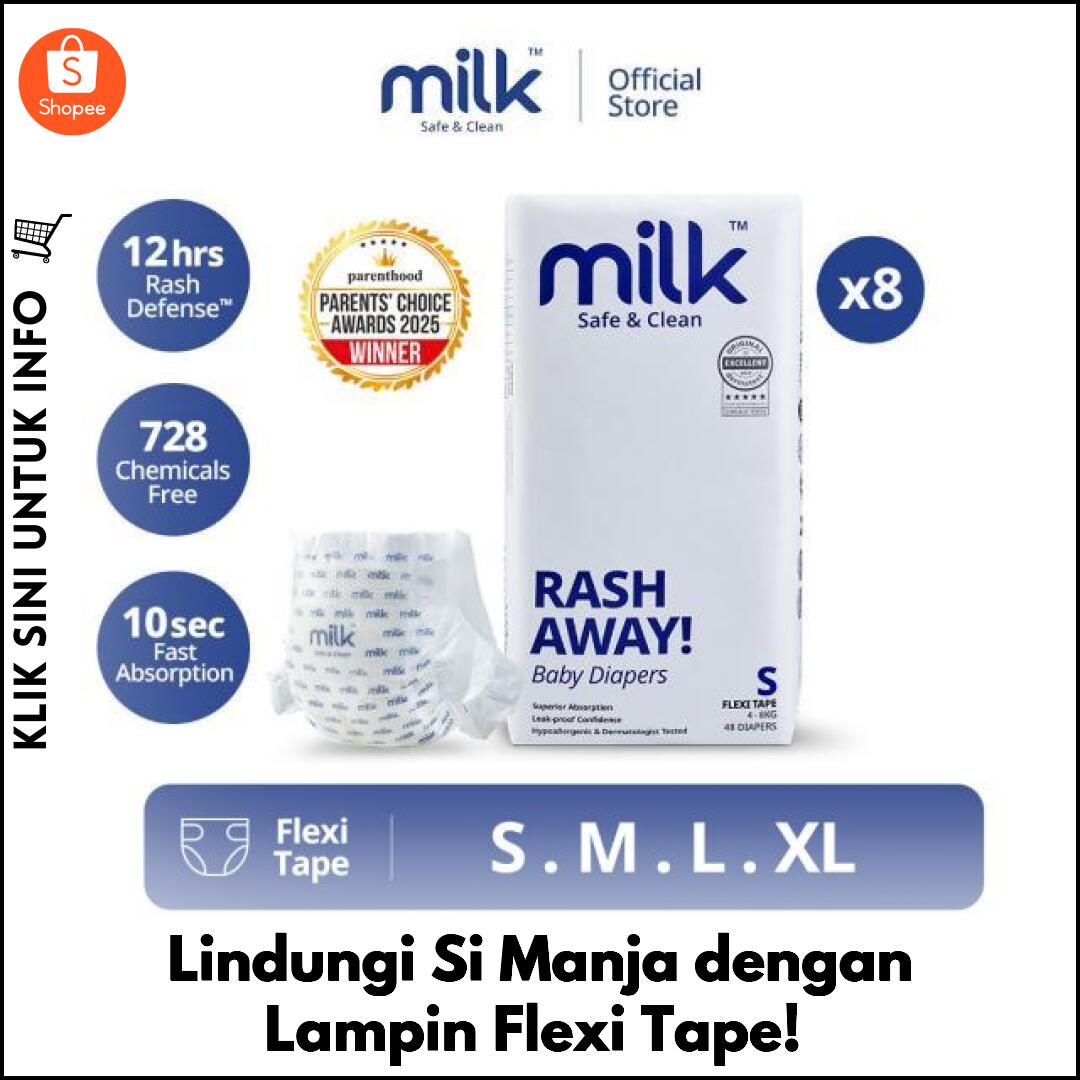 Lindungi Si Manja dengan Lampin Flexi Tape!