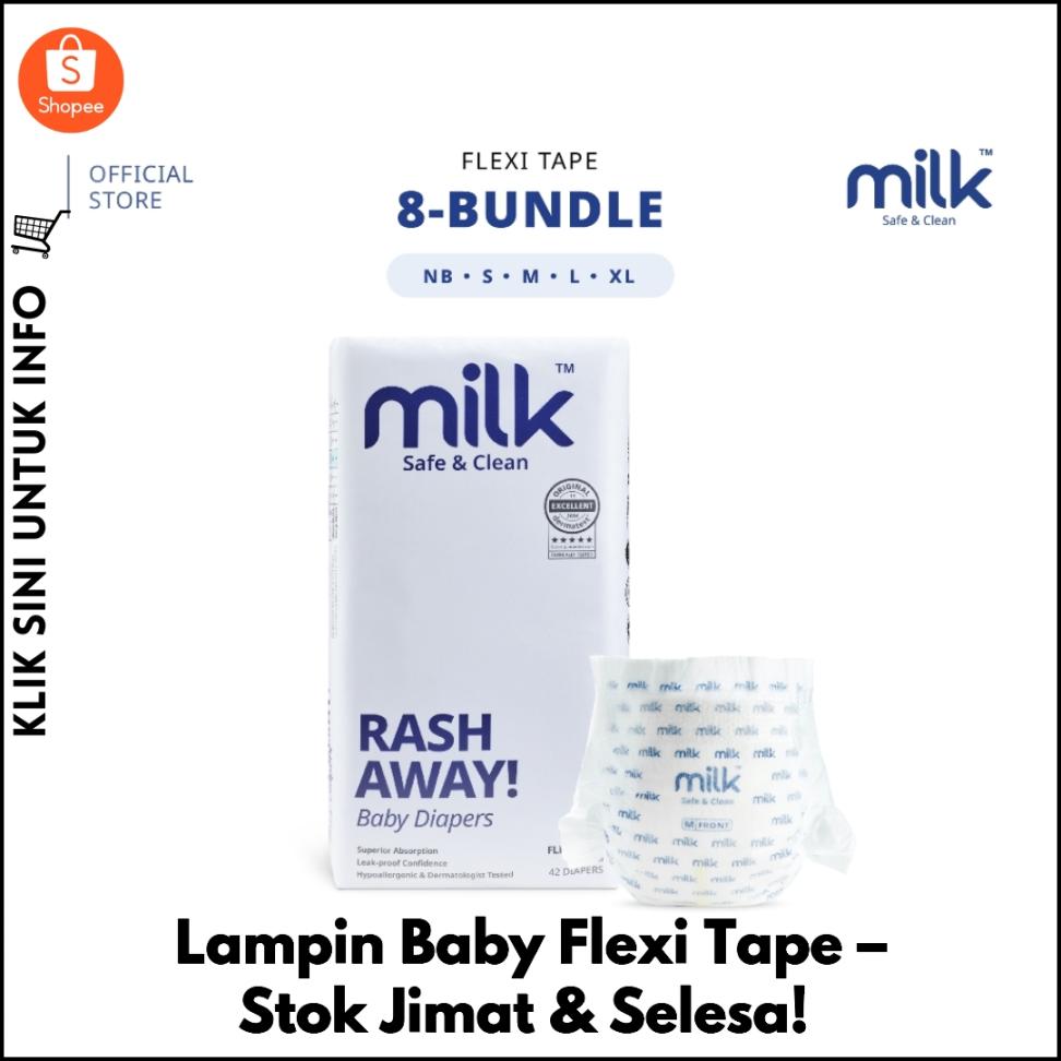 Lampin Baby Flexi Tape – Stok Jimat & Selesa!