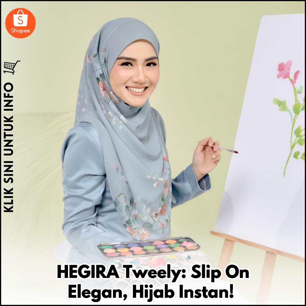 HEGIRA Tweely: Slip On Elegan, Hijab Instan!