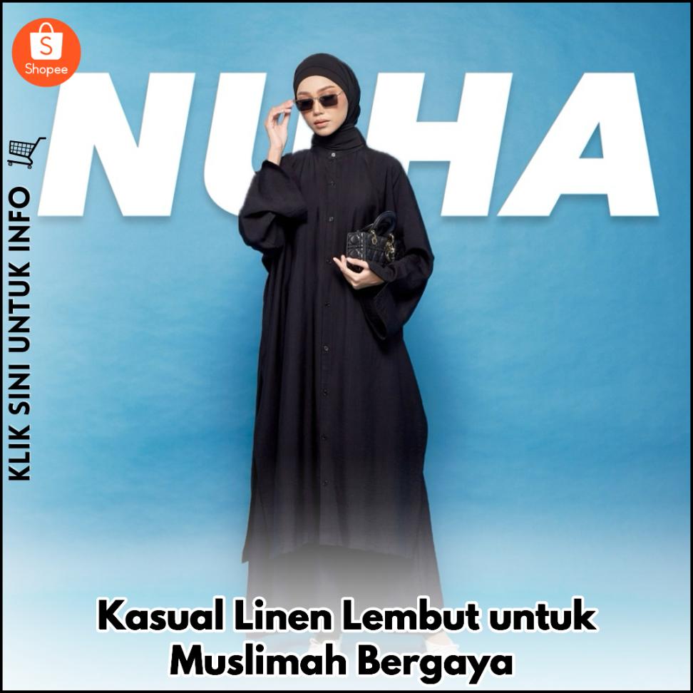 Kasual Linen Lembut untuk Muslimah Bergaya