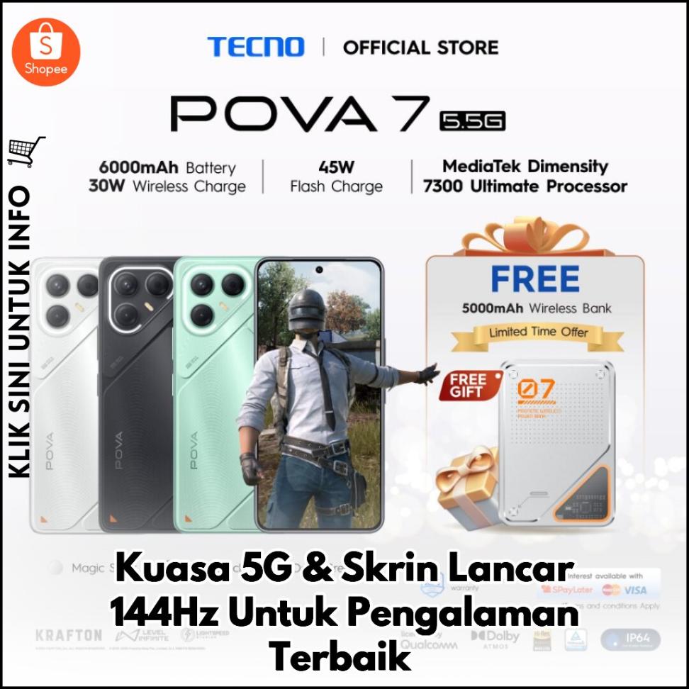 Laju 5G, Layar 144Hz, Kuasa Maksima!