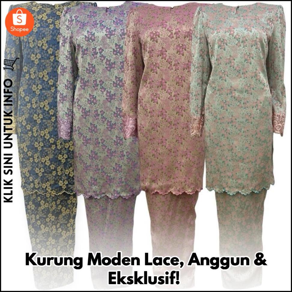Kurung Moden Lace, Anggun & Eksklusif!