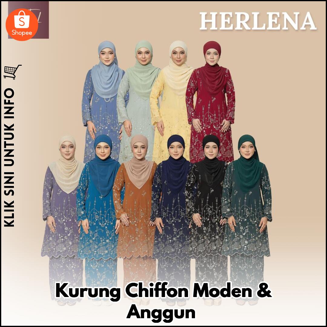 Kurung Chiffon Moden & Anggun
