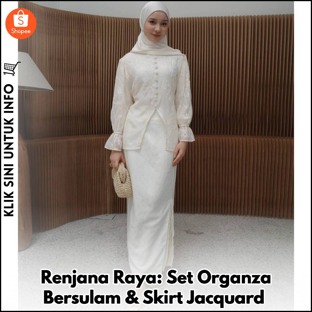 Set Raya Eksklusif, Bersulam & Berkilau!