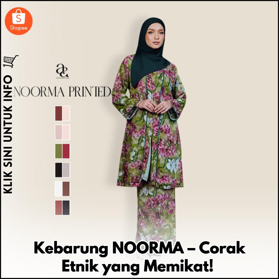 Kebarung NOORMA – Corak Etnik yang Memikat!