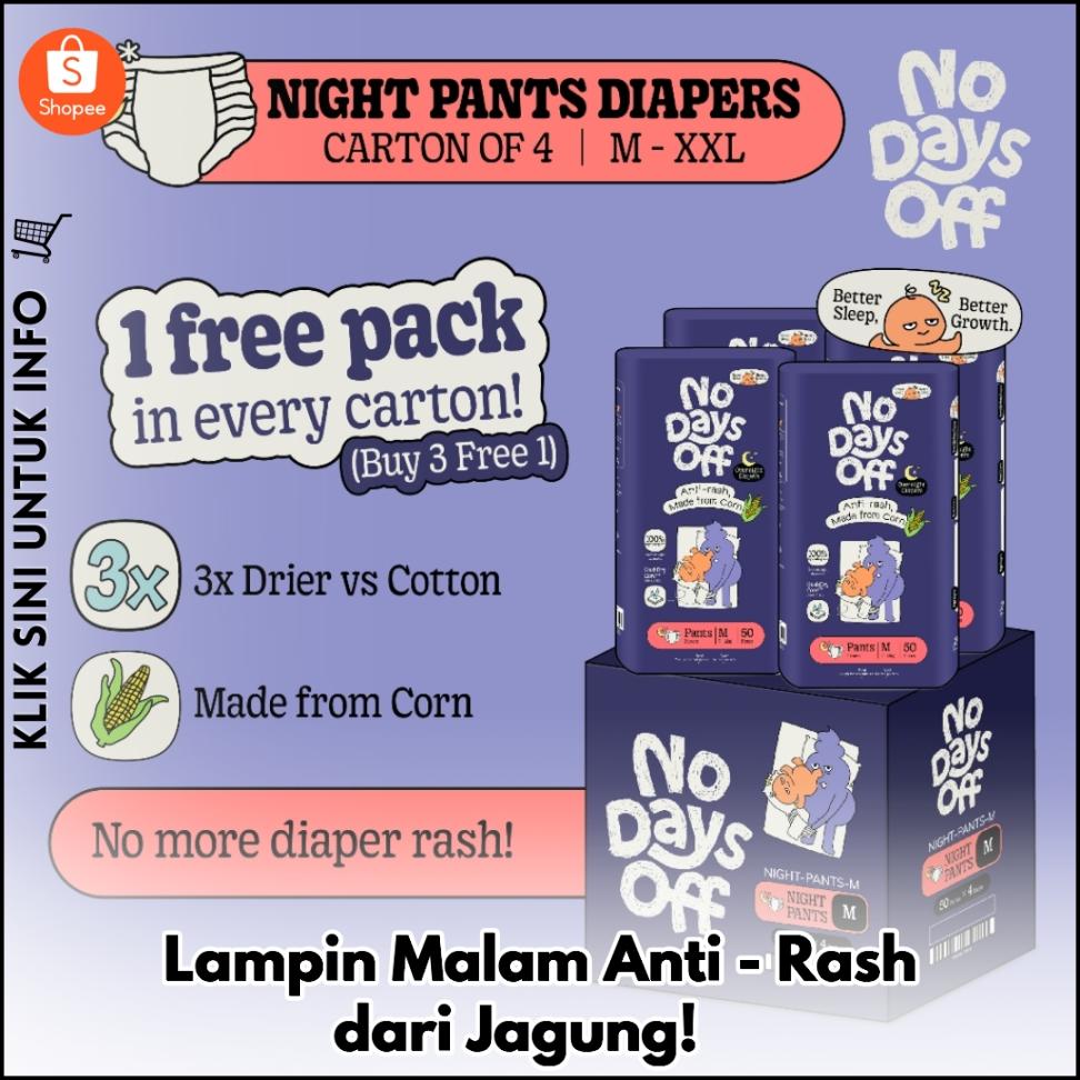 Lampin Malam Anti-Rash dari Jagung! ?