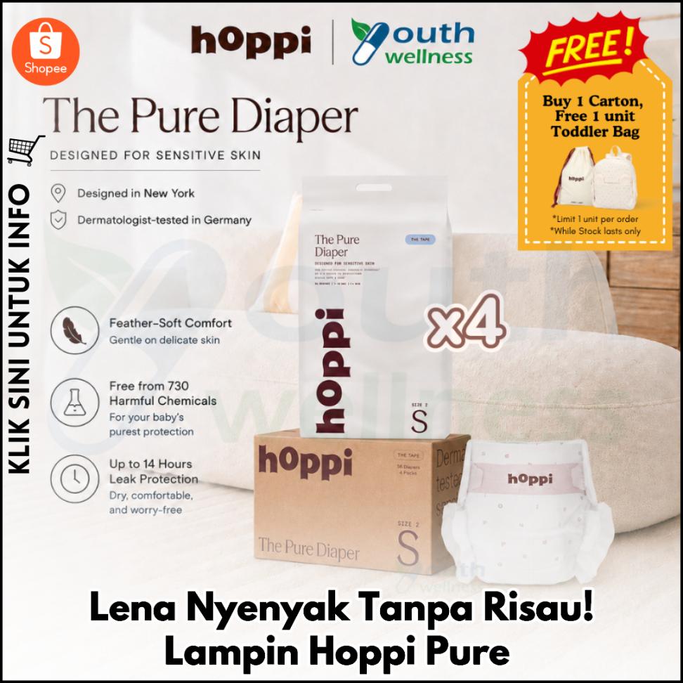 Lena Nyenyak Tanpa Risau! Lampin Hoppi Pure