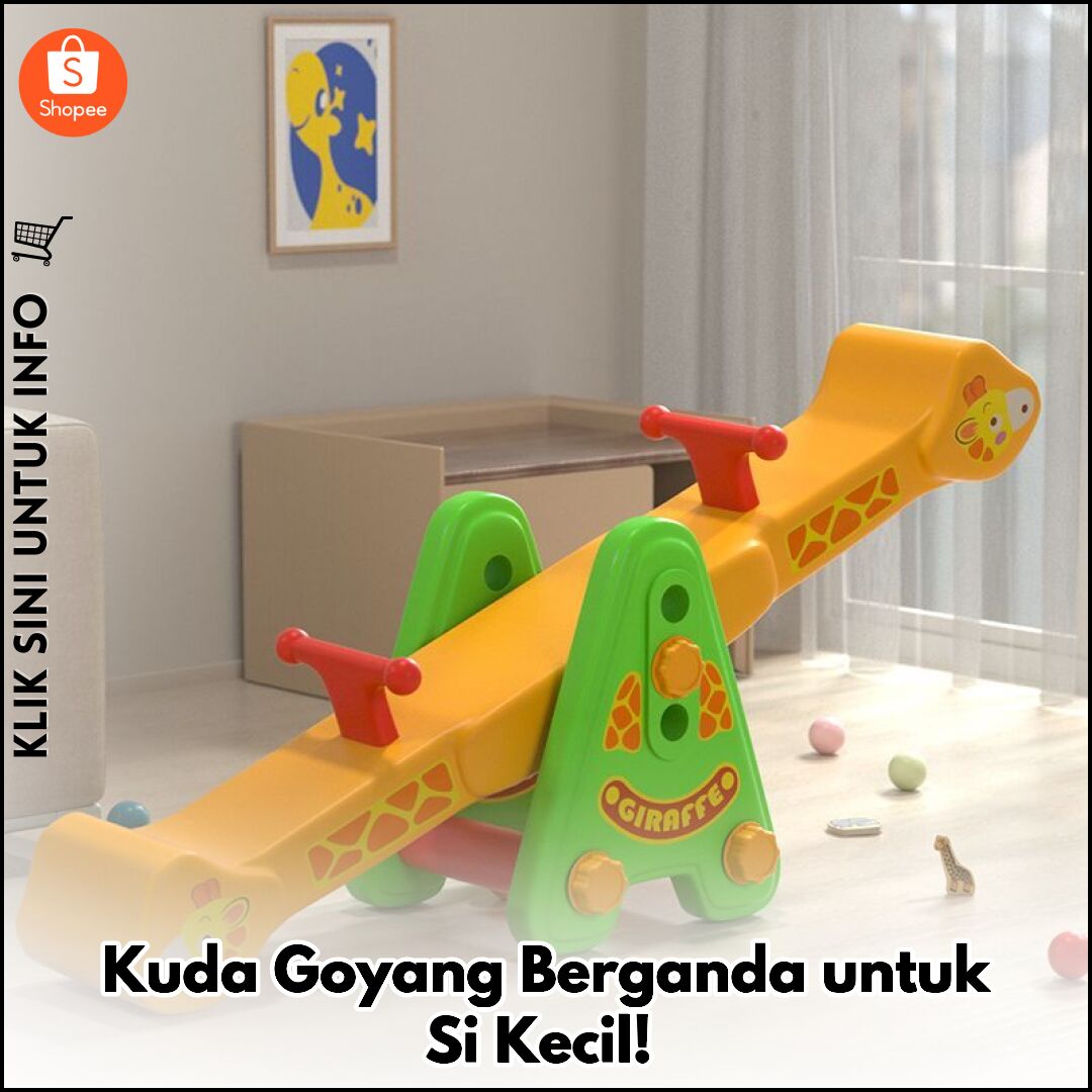 Kuda Goyang Berganda untuk Si Kecil!