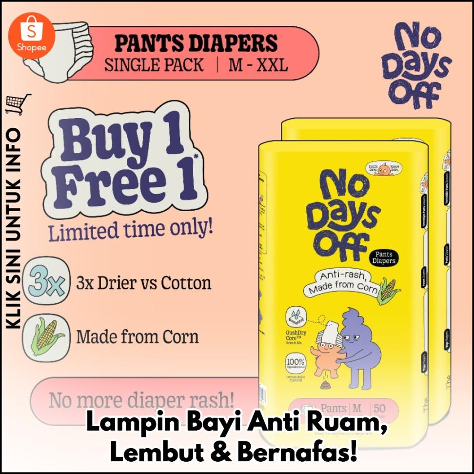 Lampin Bayi Anti Ruam, Lembut & Bernafas!