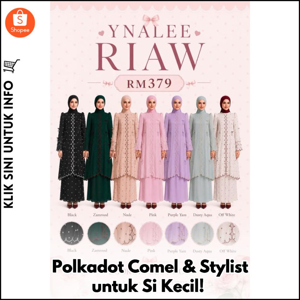 Polkadot Comel & Stylist untuk Si Kecil!