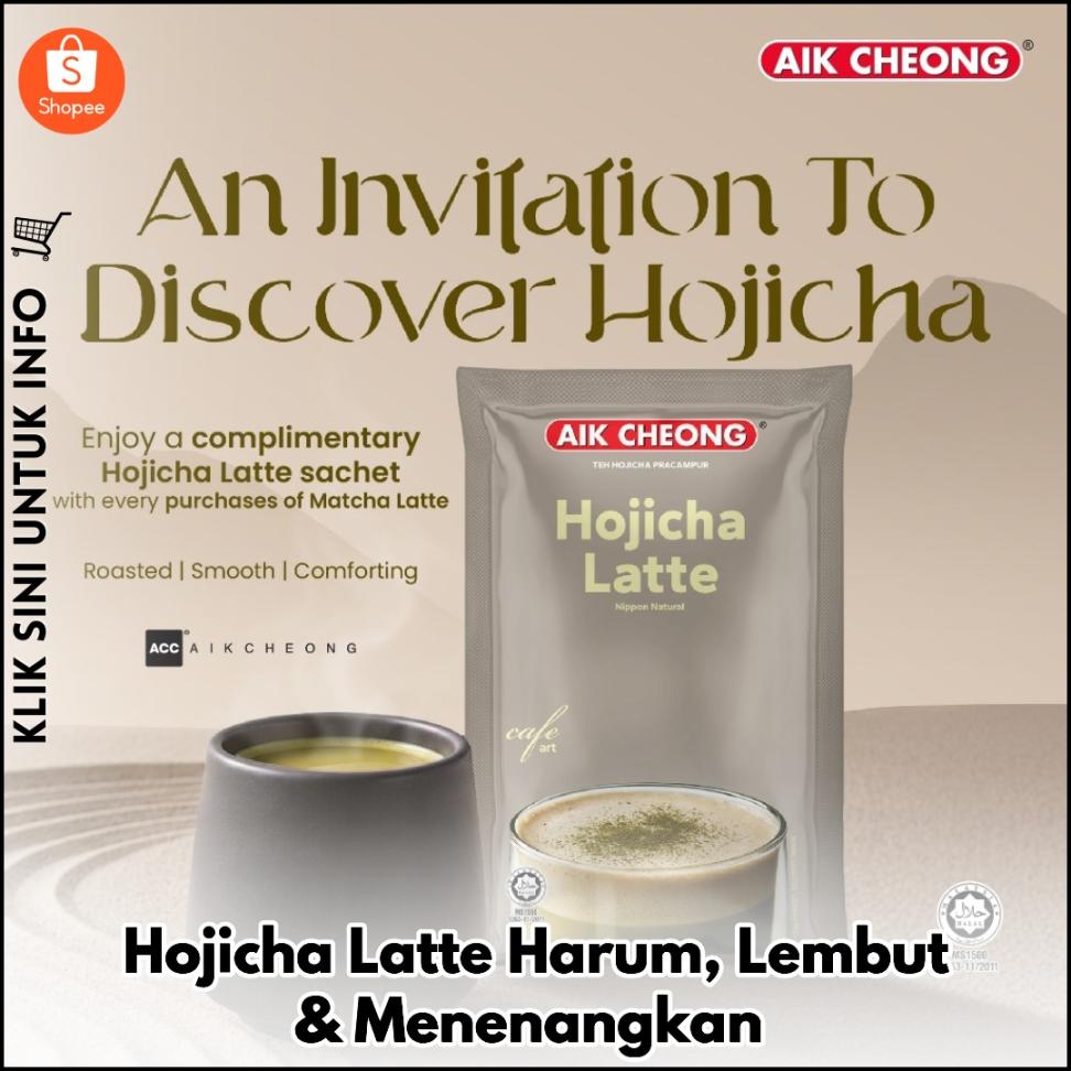 Hojicha Latte Harum, Lembut & Menenangkan
