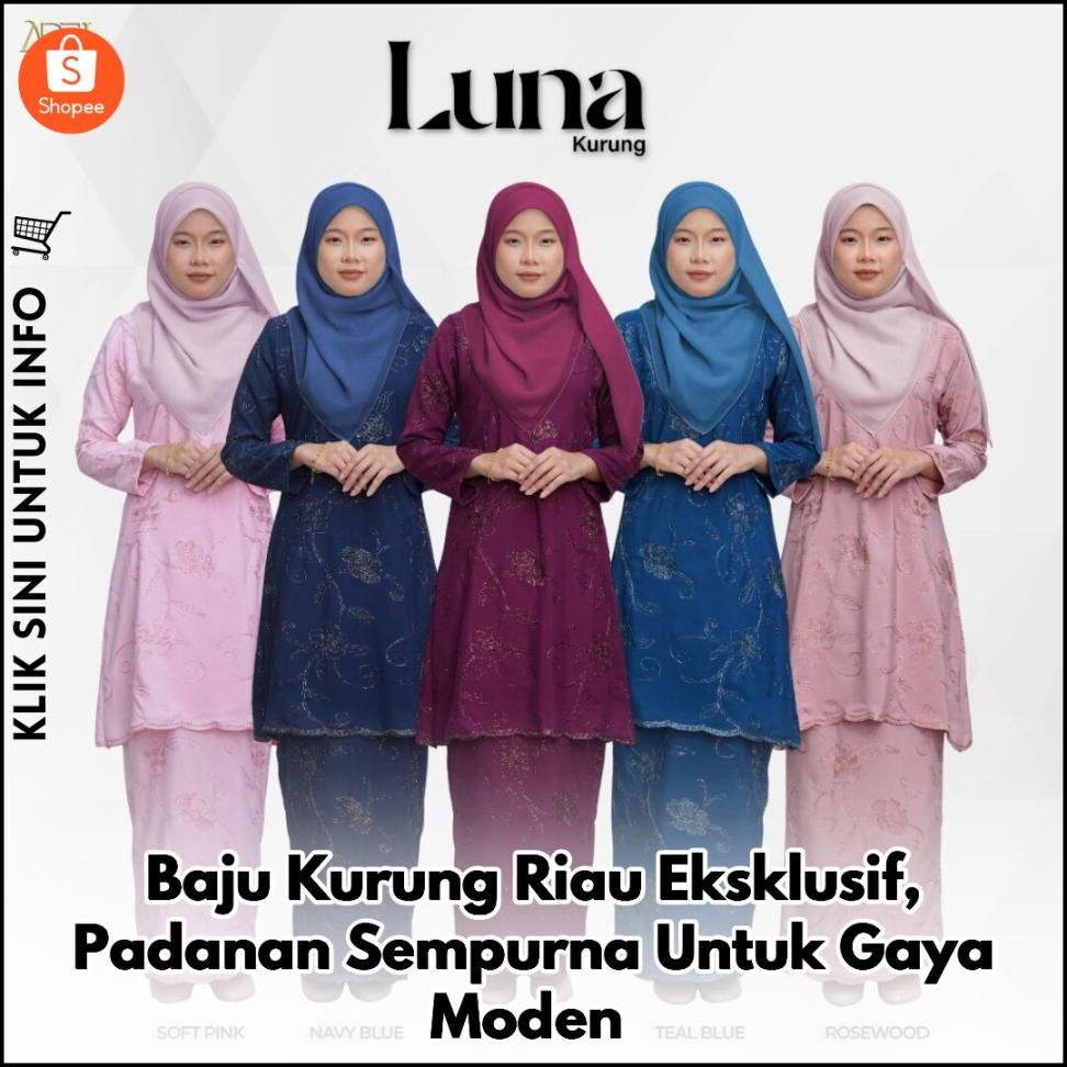 Baju Kurung Riau Eksklusif, Padanan Sempurna Untuk Gaya Moden