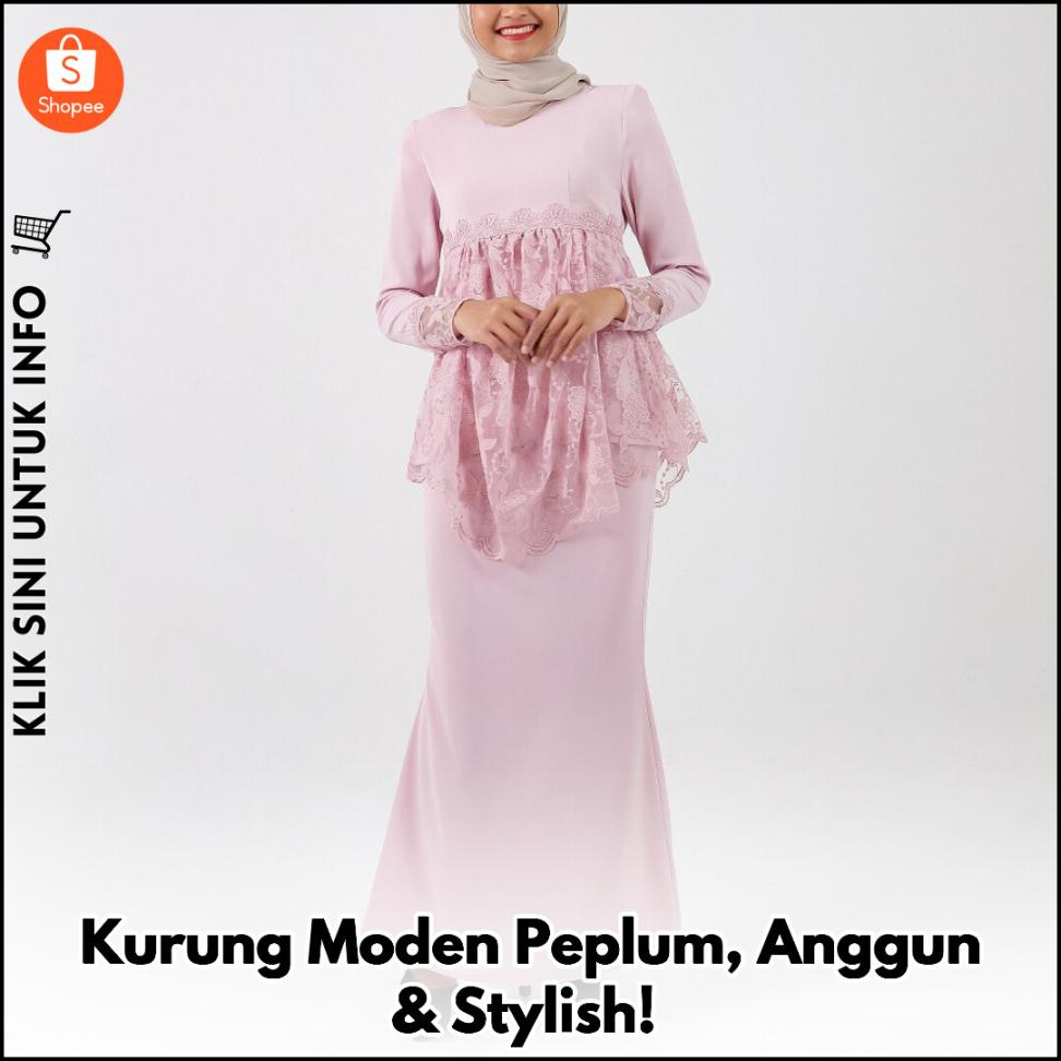 Kurung Moden Peplum, Anggun & Stylish!