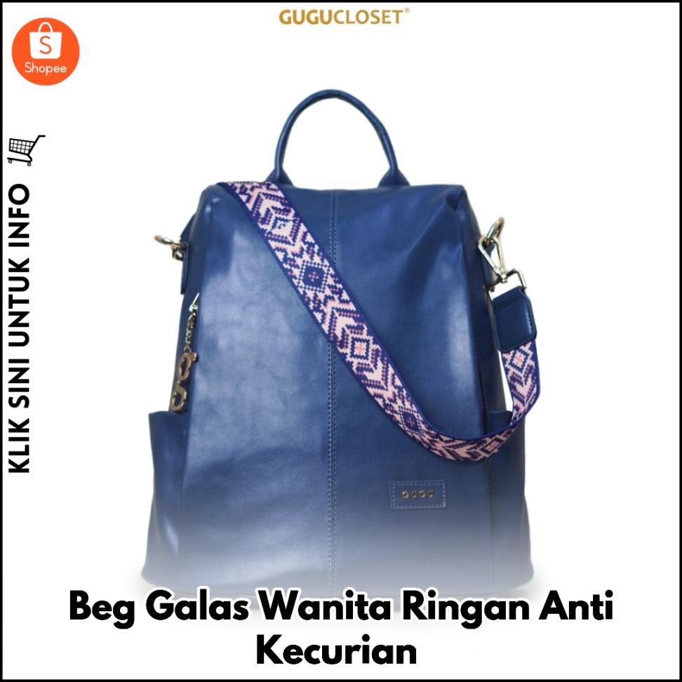 Beg Galas Wanita Ringan Anti Kecurian