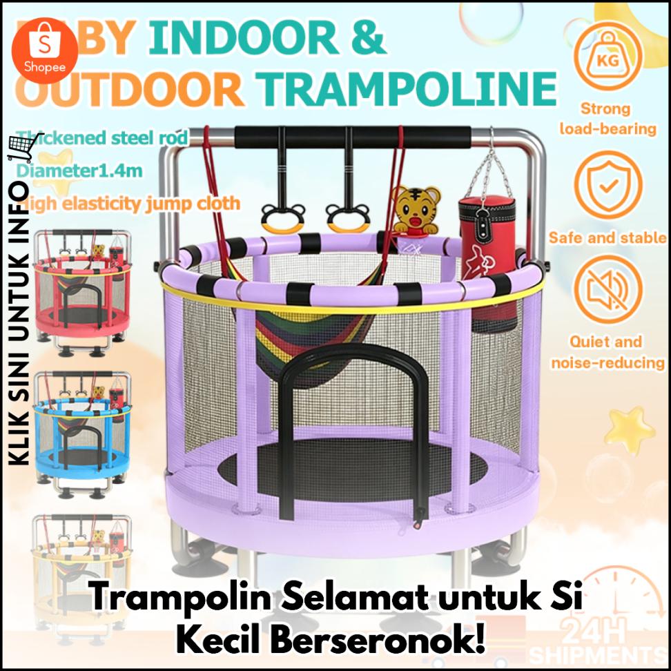 Trampolin Selamat untuk Si Kecil Berseronok!