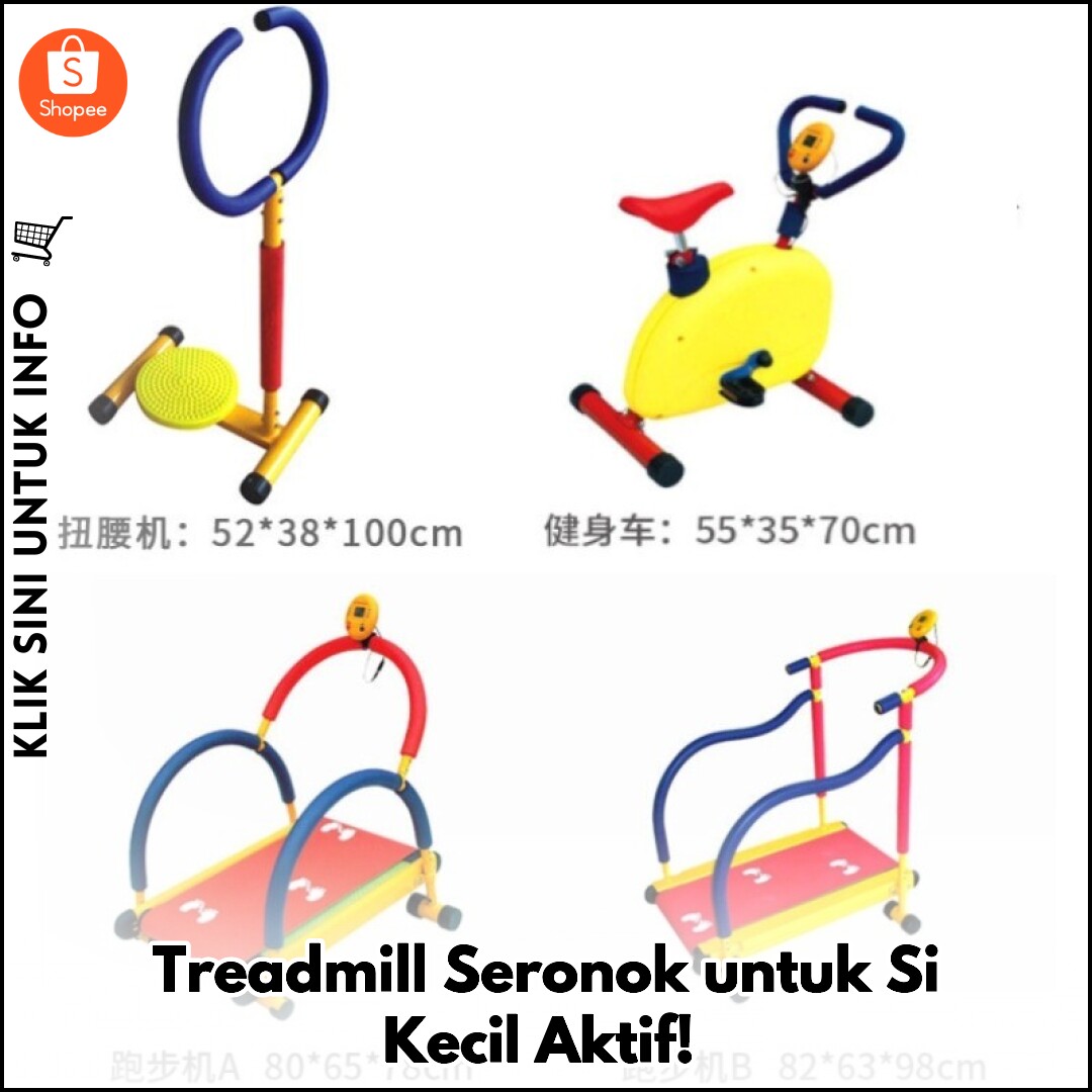 Treadmill Seronok untuk Si Kecil Aktif!