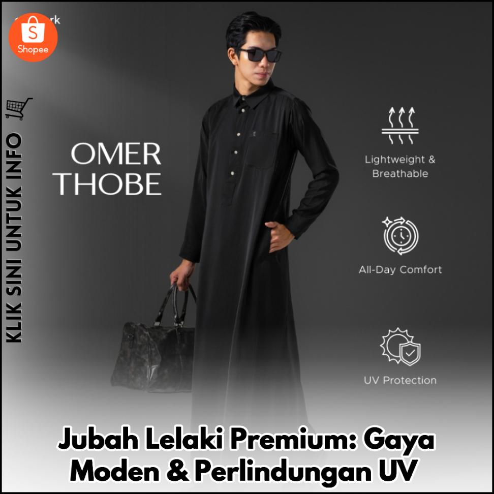 Jubah Lelaki Premium: Gaya Moden & Perlindungan UV