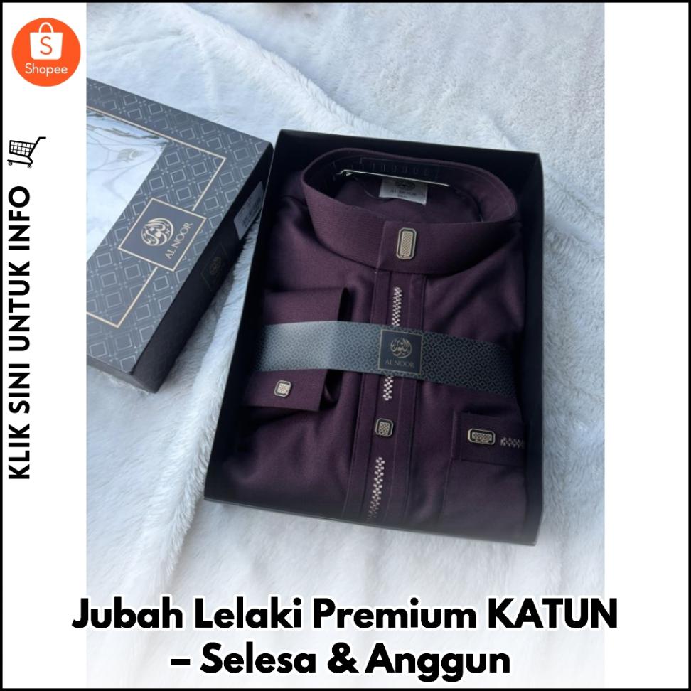 Jubah Lelaki Premium: Selesa & Anggun Setiap Hari
