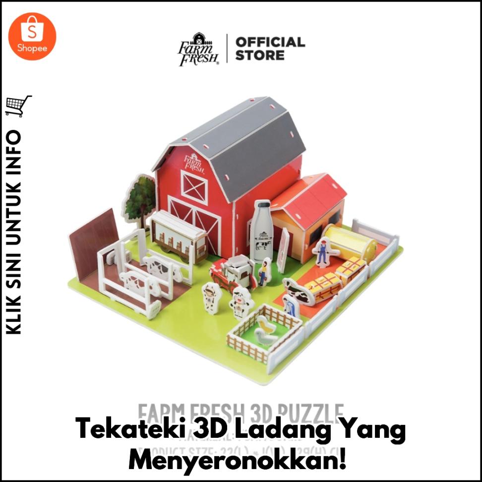 Tekateki 3D Ladang Yang Menyeronokkan!