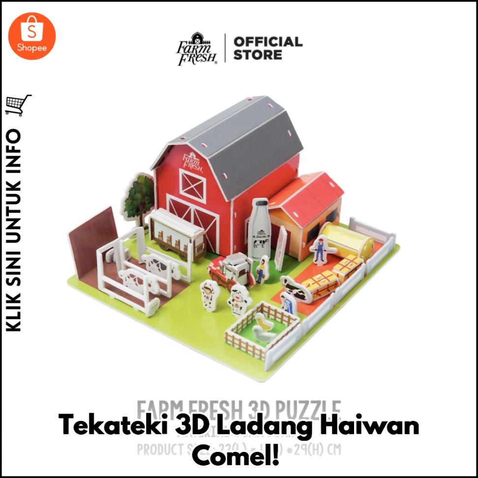 Tekateki 3D Ladang Yang Menyeronokkan!