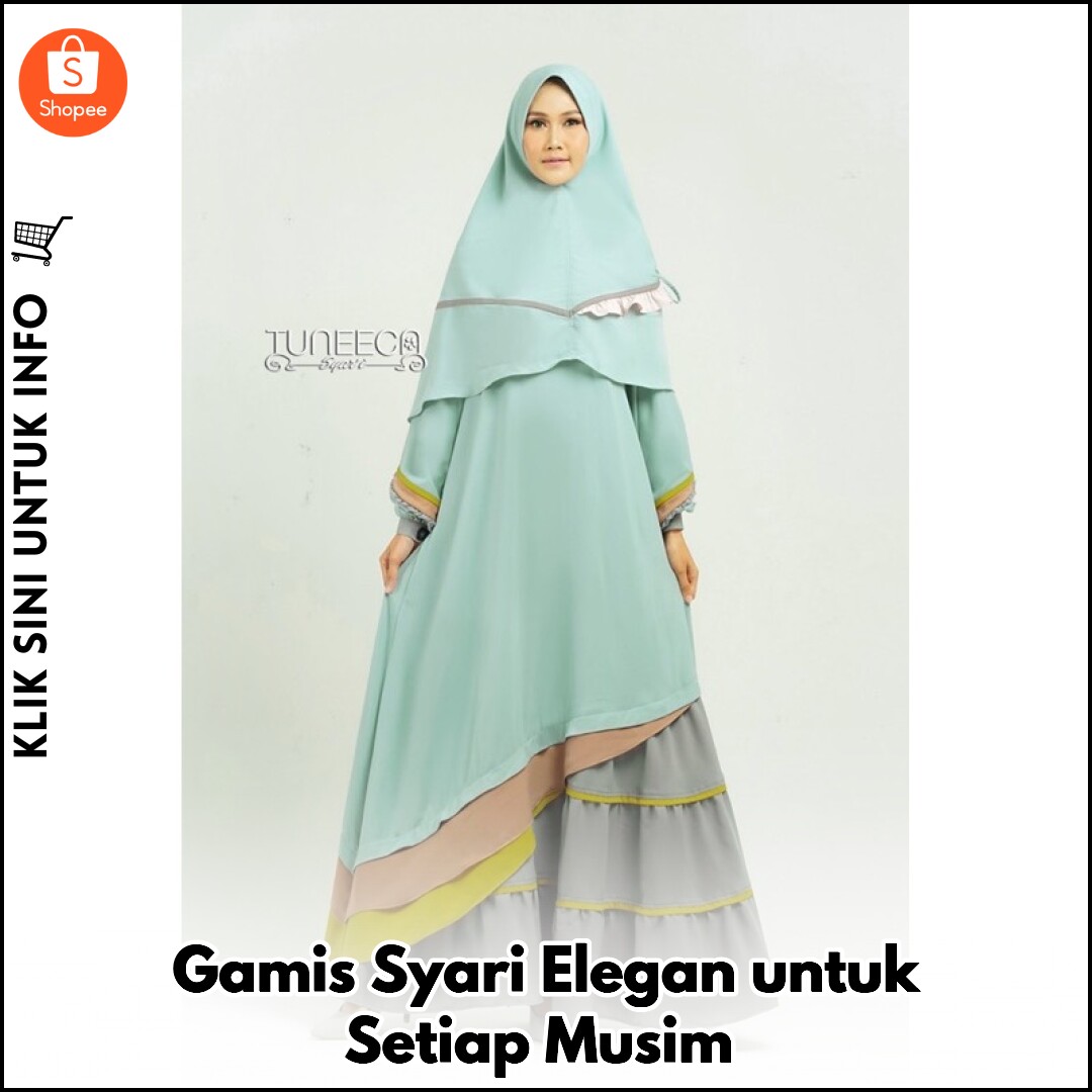 Gamis Syari Elegan untuk Setiap Musim