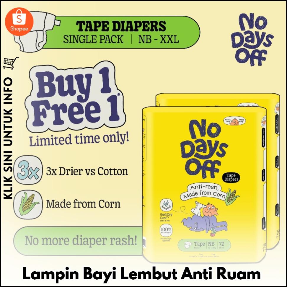 Lampin Bayi Lembut Anti Ruam