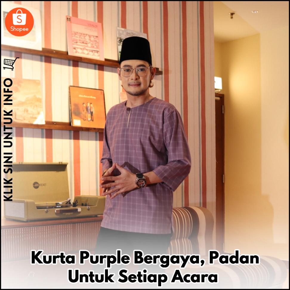 Kurta Purple Bergaya, Padan Untuk Setiap Acara