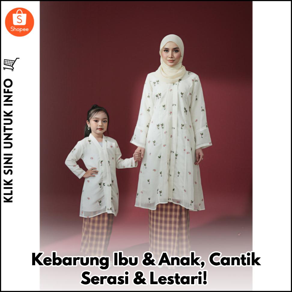 Kebarung Ibu & Anak, Cantik Serasi & Lestari!